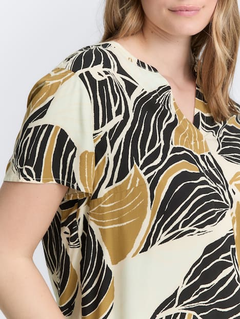 Bluse mit Muster