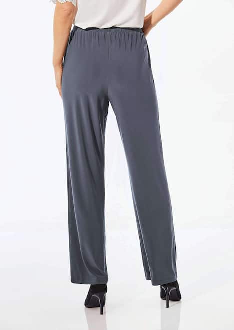 GOLDNER Slinky broek VERA Comfortabele slinky broek met elastische tailleband