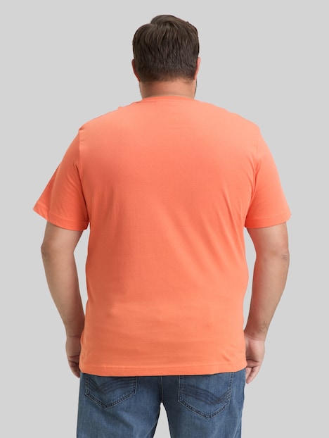 T-Shirt mit Logo-Stickerei