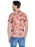 Herren Seerzucker Kurzarm-Hemd , Orange