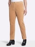 Cord-Hose Cordhose mit schmalem Bein normal Elastische Einsätze