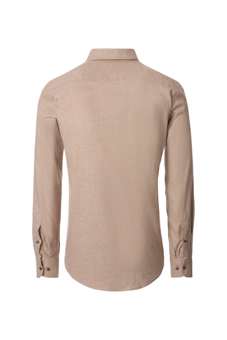 Freizeithemd Langarm uni Casual Fit