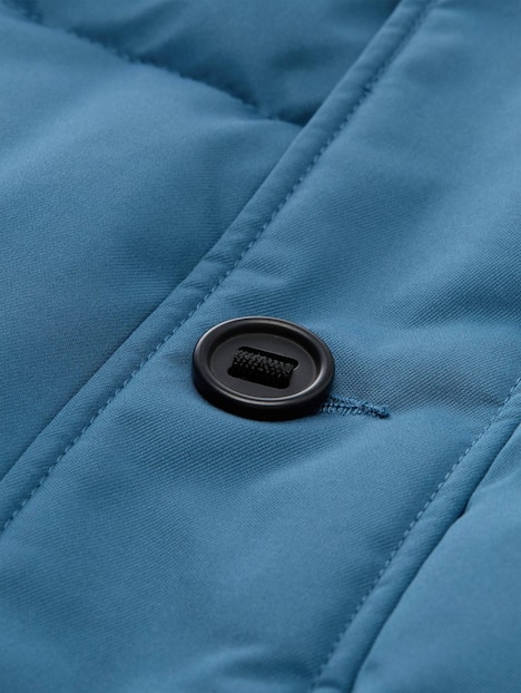 Pufferjacke mit abnehmbarer Kapuze