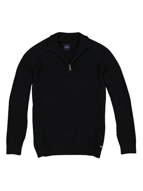 Pullover mit Stehkragen