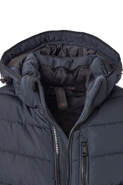 Steppjacke mit Kapuze uni