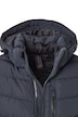 Steppjacke mit Kapuze uni
