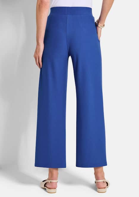 Elegante Stoffhose mit Biesen