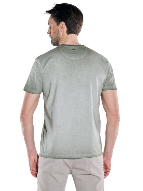 engbers Herren T-Shirt mit Print , Gruen