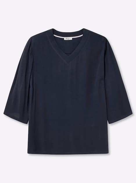 Tunika 3/4-Arm Ohne Kragen