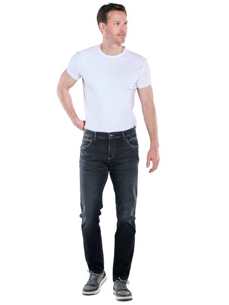 engbers Herren Jeans 5-Pocket Superstretch , Indigoblau