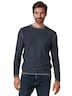 engbers Herren Pullover uni , Saphirblau