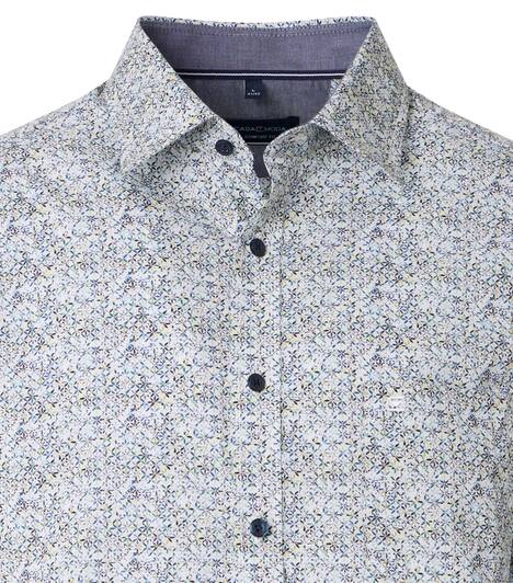 Freizeithemd Kurzarm Print Comfort Fit