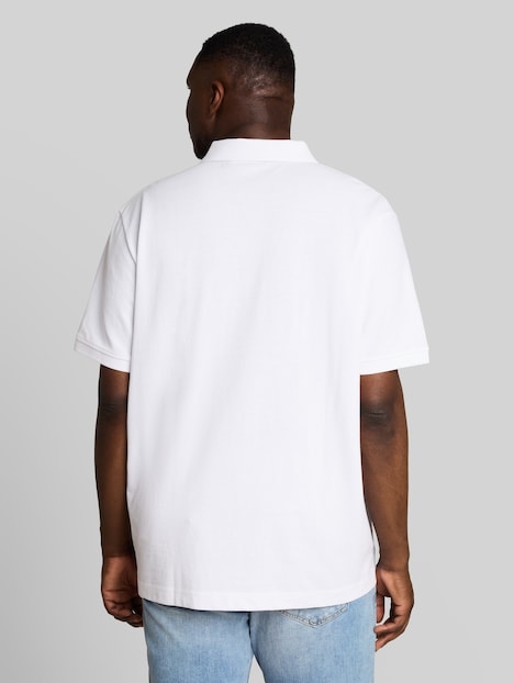 Piqué Poloshirt mit Logo-Stickerei