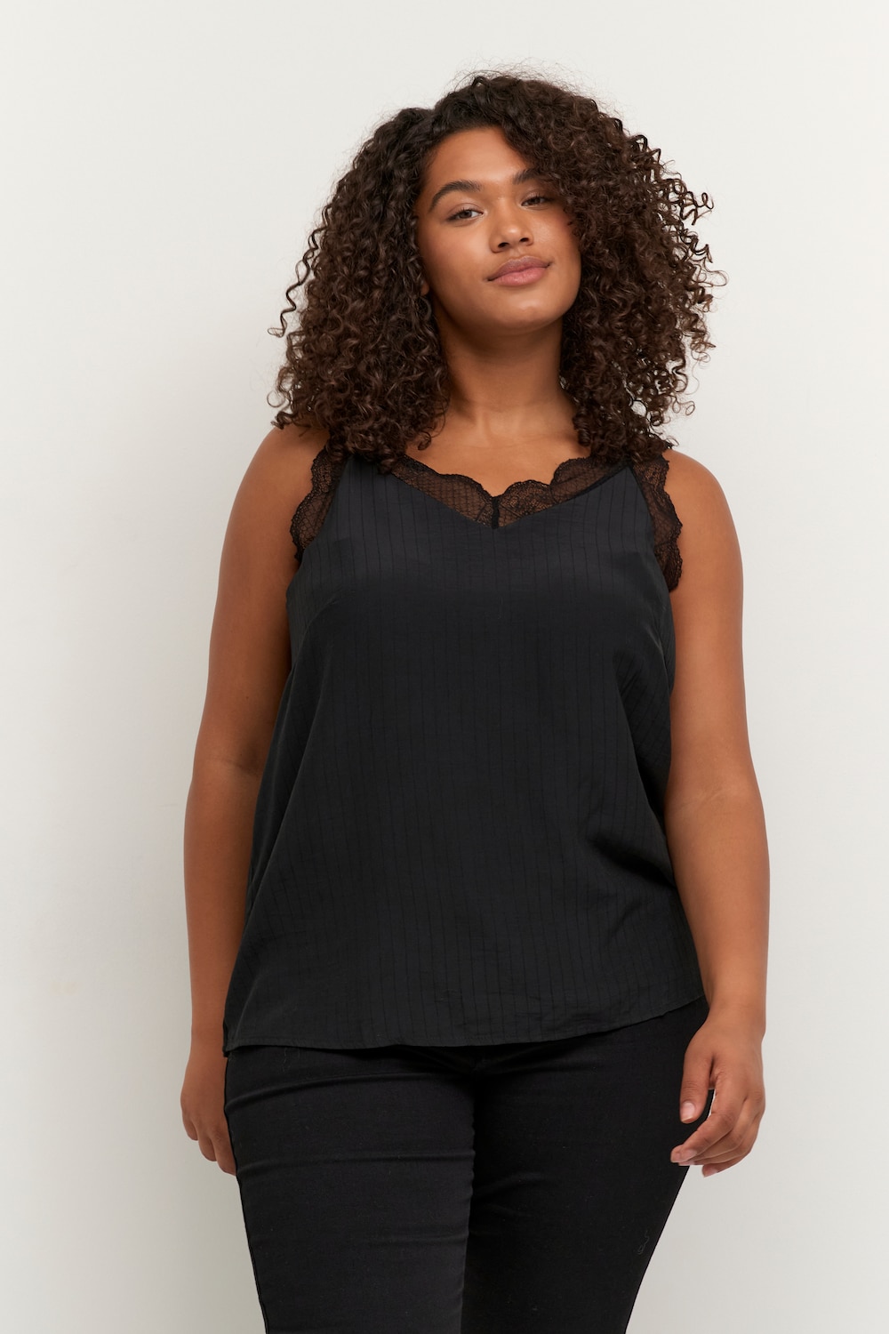 Ärmellose Bluse Regular fit