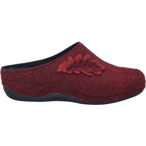 Damen Hausschuh Cholet 05, bordeaux-kombi