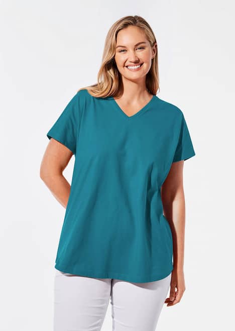 Shirt mit V-Ausschnitt
