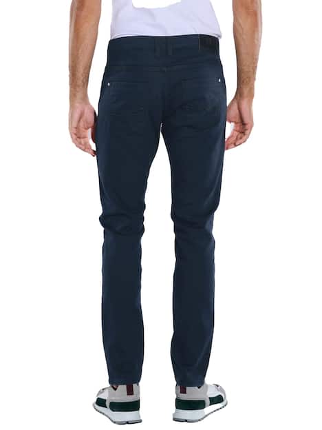 engbers Herren 5-Pocket-Hose regular , Marineblau