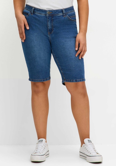 Jeansbermudas Uni