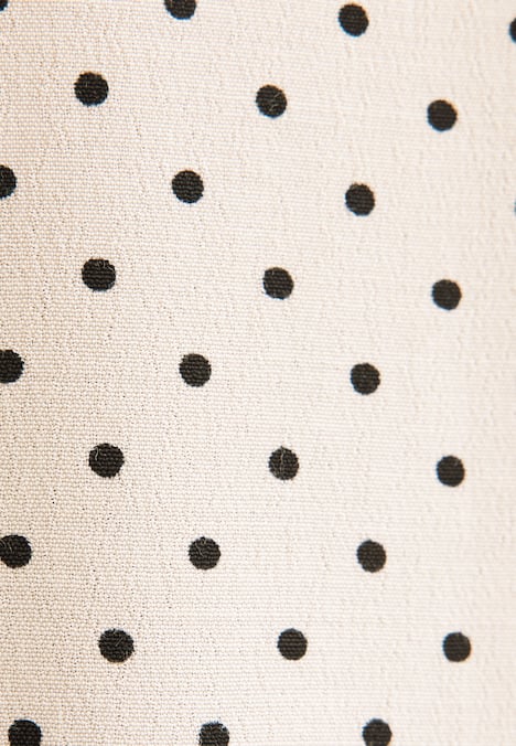 Damen Ausgestellte Bluse - Druck