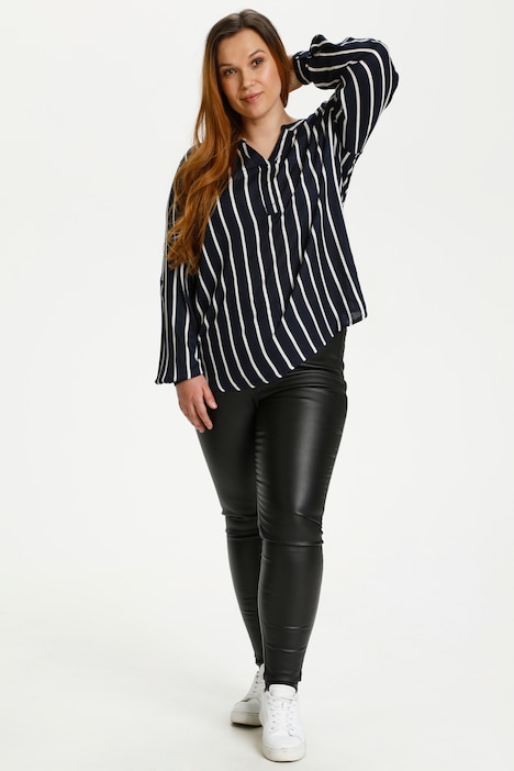 Langarm-Bluse Regular fit