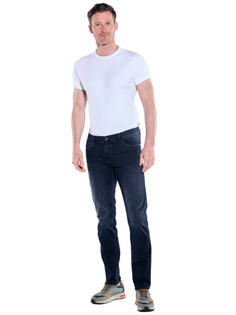 engbers Herren Super-Stretch-Jeans regular , Saphirblau