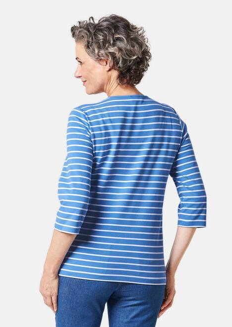 Buntgewirktes Ringelshirt