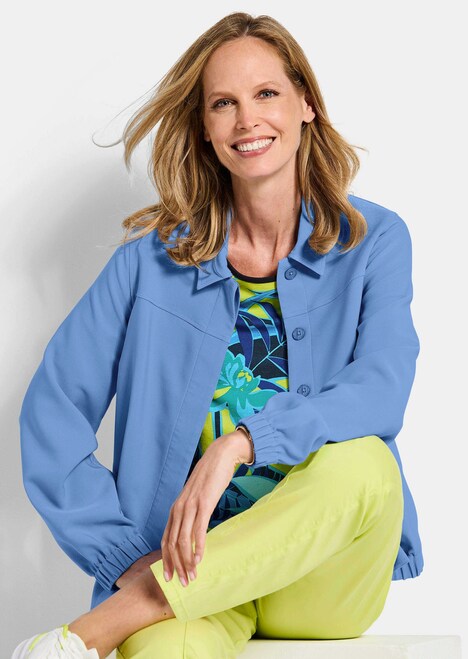 Sommerjacke mit Hemdkragen