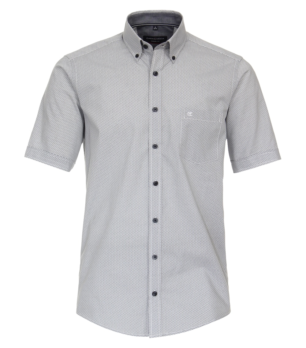 Freizeithemd Kurzarm Print Casual Fit