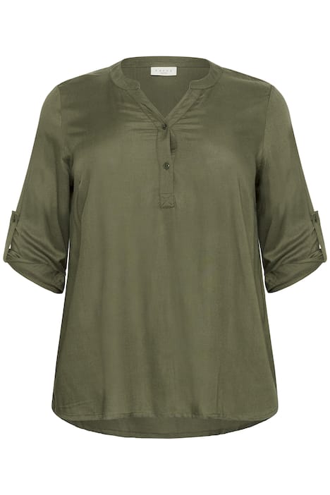 Langarm-Bluse Regular fit