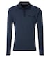 Polo-Shirt Langarm gestreift