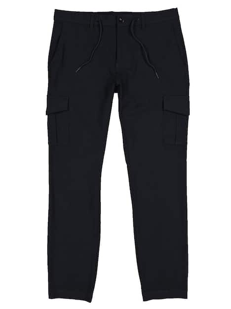 engbers Herren Cargo-Hose slim fit , Saphirblau