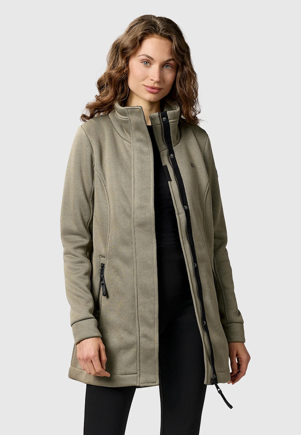 Sweatjacke Letrice Bonded