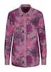 GOLDNER Blouse met print Overhemdblouse van viscose-satijn