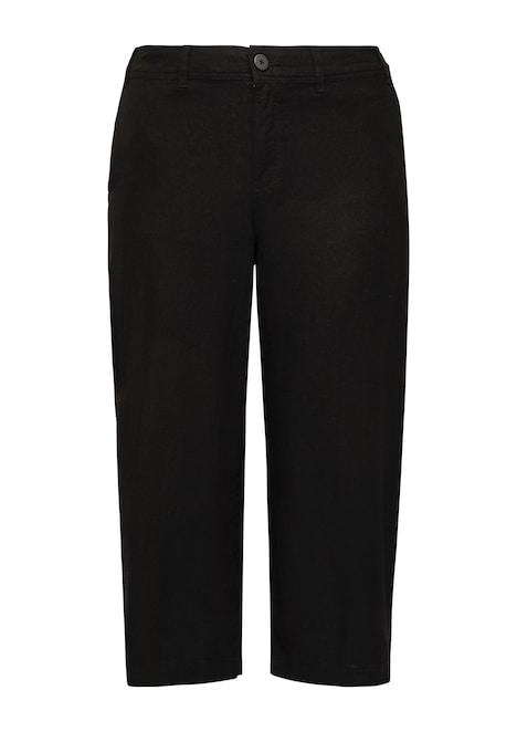 Culotte aus Leinenmix