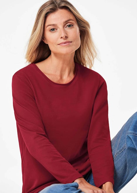 T-Shirt mit Rundhals