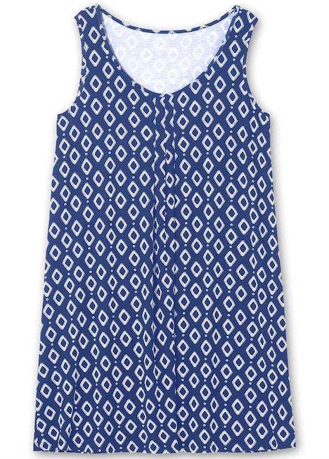Strandkleid Ärmellos Sonstiges Muster Ohne Kragen
