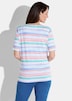 GOLDNER Shirt Jersey shirt met kleurrijke strepen