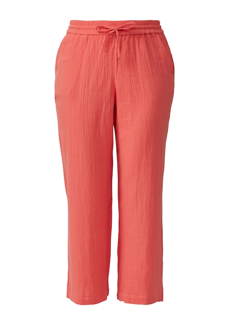 Musselin Hose mit weitem Bein