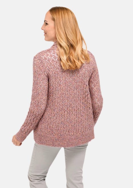 Trageangenehme offene Strickjacke