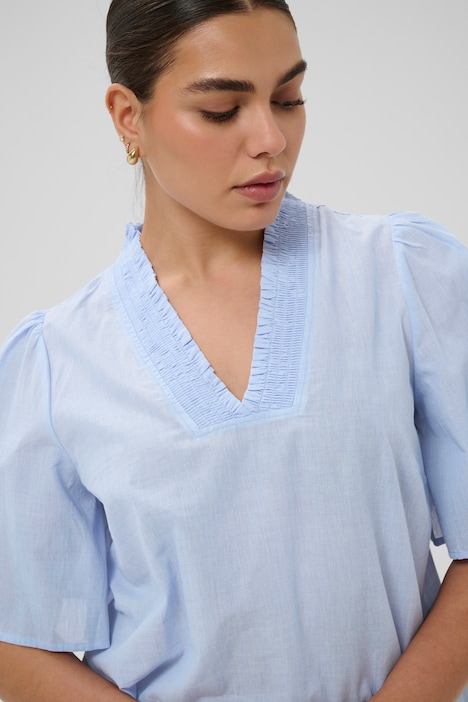 Langarm-Bluse Regular fit