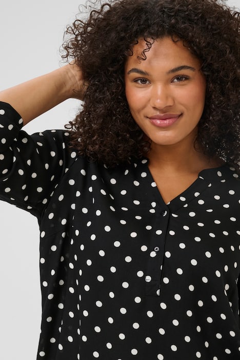 Langarm-Bluse Regular fit