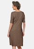 GOLDNER Jurk met print Elastische jersey jurk met modieuze print