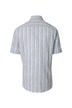 Leinenhemd Kurzarm gestreift Casual Fit