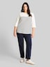 Langarmshirt mit Streifenmuster