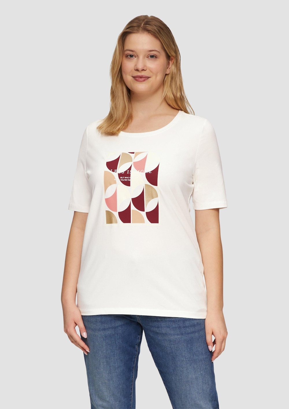 T-Shirt mit Frontprint