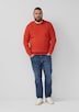 Strickpullover mit Logo-Stickerei