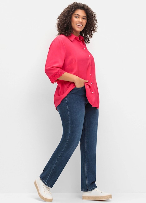 Stretch-Jeans normal Uni