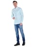 Herren Hemd gemustert , Hellgruen