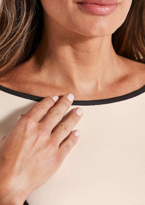 Sweatshirt mit Viskoseanteil