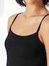 Schiesser Damen Spaghettitop 2-Pack Modal Essentials - schwarz